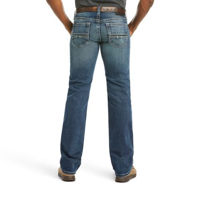 Image showing 1 th Ariat Men's Slim Fit Low-Rise M7 Coltrane Straight Leg Jeans