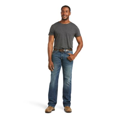 Image showing 2 th Ariat Men's Slim Fit Low-Rise M7 Coltrane Straight Leg Jeans