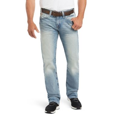 Image showing 0 th Ariat Men's Slim Fit Low-Rise M7 Stirling Straight Leg Jeans