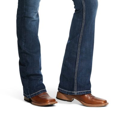 Image showing  Women's Classic Fit Mid-Rise Arrow Shayla Bootcut Jeans