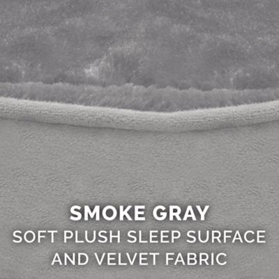 Image showing 4 th FurHaven Plush and Velvet Orthopedic Oval Dog Bed
