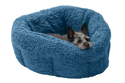 FurHaven Terry Warming Hi-Lo Cuddler Pet Bed