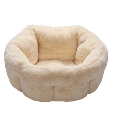 Image showing  Luxury Fur Warming Hi-Lo Cuddler Pet Bed