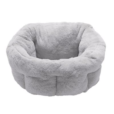 Image showing  Luxury Fur Warming Hi-Lo Cuddler Pet Bed