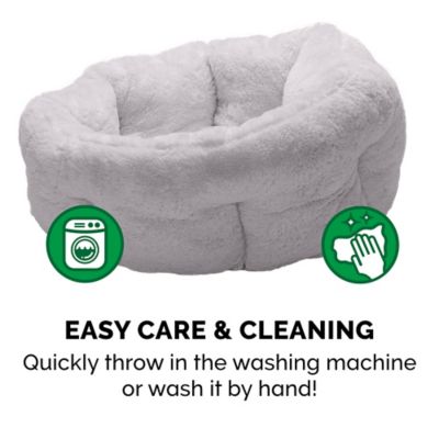 Image showing  Luxury Fur Warming Hi-Lo Cuddler Pet Bed