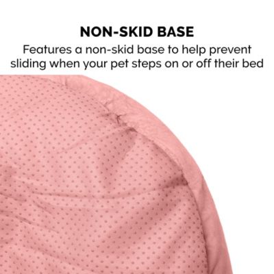 Image showing  Minky Faux Fur and Velvet Calming Hug Pet Bed