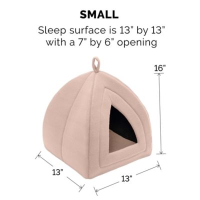 Image showing 5 th FurHaven Fleece Pet Bed Tent