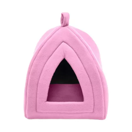 FurHaven Fleece Pet Bed Tent Cat Hideaway Beds