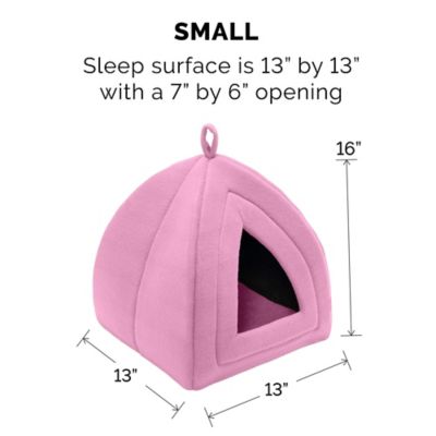 Image showing 5 th FurHaven Fleece Pet Bed Tent