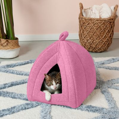Image showing 7 th FurHaven Fleece Pet Bed Tent
