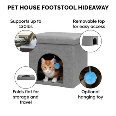 Image showing 3 th FurHaven Small Pet House Footstool