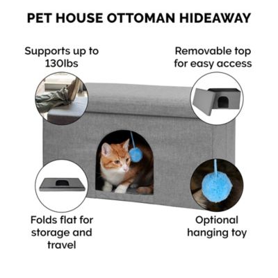 Image showing  Large Pet House Ottoman