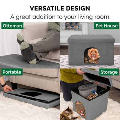 Image showing  Large Pet House Ottoman