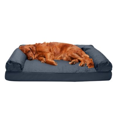 FurHaven Quilted Orthopedic Sofa Dog Bed