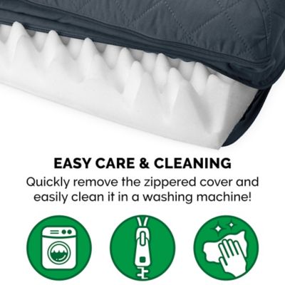 Image showing 6 th FurHaven Quilted Orthopedic Sofa Dog Bed