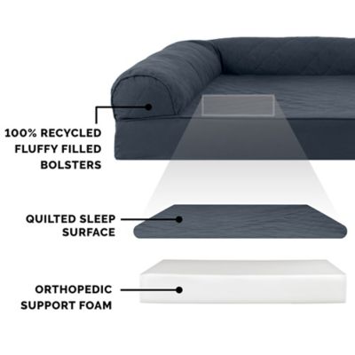 Image showing  Quilted Orthopedic Sofa Dog Bed