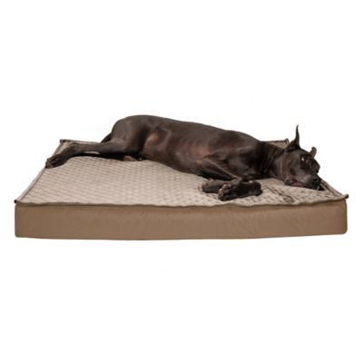 FurHaven Quilted Top Convertible Indoor/Outdoor Deluxe Cooling Gel Foam Dog Bed