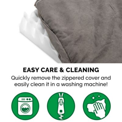 Image showing 6 th FurHaven Berber and Suede Blanket Top Orthopedic Mattress Dog Bed