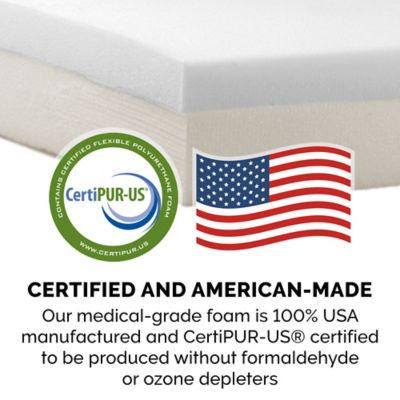 Image showing  Berber and Suede Blanket Top Memory Foam Mattress Dog Bed