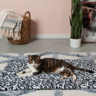 Image showing 9 th FurHaven ThermaNAP Faux Fur Self-Warming Pet Bed Mat