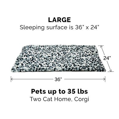 Image showing 7 th FurHaven ThermaNAP Faux Fur Self-Warming Pet Bed Mat