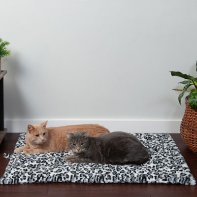 Image showing 9 th FurHaven ThermaNAP Faux Fur Self-Warming Pet Bed Mat