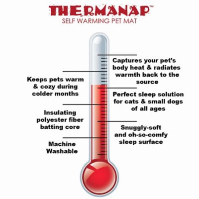 Image showing 5 th FurHaven ThermaNAP Faux Fur Self-Warming Pet Bed Mat