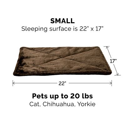 Image showing 7 th FurHaven ThermaNAP Faux Fur Self-Warming Pet Bed Mat