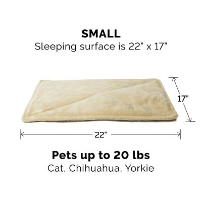 Image showing 7 th FurHaven ThermaNAP Faux Fur Self-Warming Pet Bed Mat