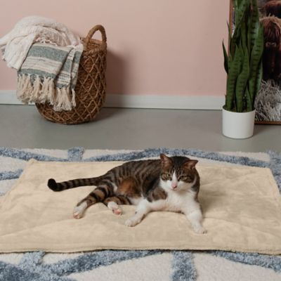 Image showing 9 th FurHaven ThermaNAP Faux Fur Self-Warming Pet Bed Mat
