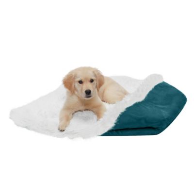 Image showing  Self-Warming Convertible Cuddle Pet Mat and Bed