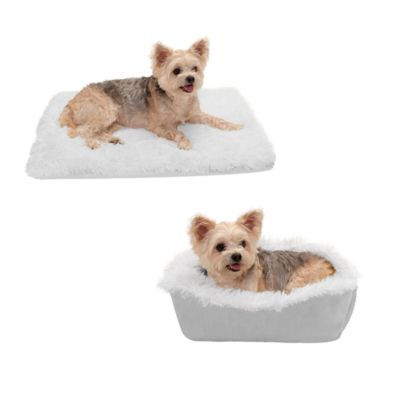 Image showing  Self-Warming Convertible Cuddle Pet Mat and Bed