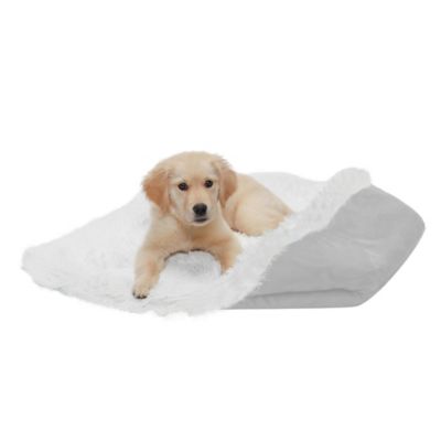 Image showing  Self-Warming Convertible Cuddle Pet Mat and Bed