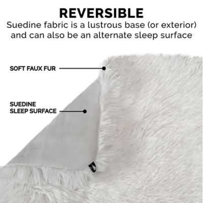 Image showing  Self-Warming Convertible Cuddle Pet Mat and Bed