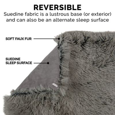 Image showing  Self-Warming Convertible Cuddle Pet Mat and Bed