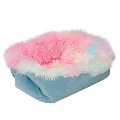 FurHaven Self-Warming Convertible Cuddle Pet Mat and Bed