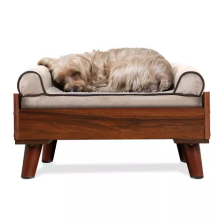 FurHaven Bed Frame for Sofa Style Dog Beds and Luxury Mattresses Pet Furniture Style Beds