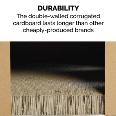 Image showing 5 th FurHaven Tiger Tough Studio Playground Scratcher House with Gift Box and Catnip