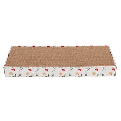 Image showing  Christmas Holiday Celebration Corrugated Flat Cat Scratcher