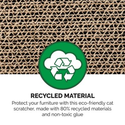 Image showing  Christmas Holiday Celebration Corrugated Flat Cat Scratcher