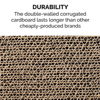 Image showing  Christmas Holiday Celebration Corrugated Flat Cat Scratcher