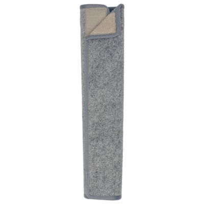 Image showing  Medium Tiger Tough Carpet Cat Scratch Post Cover, 13.75 in., Gray