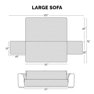 Image showing 8 th FurHaven Non-Skid Back Waterproof Furniture Protector for Pets