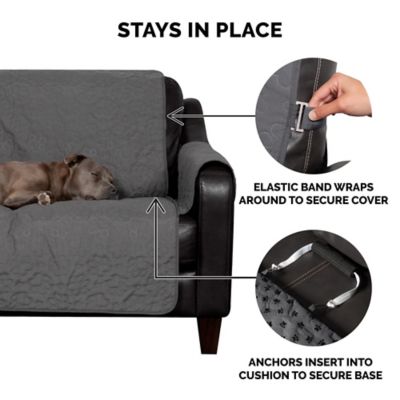 Image showing 2 th FurHaven Non-Skid Back Waterproof Furniture Protector for Pets