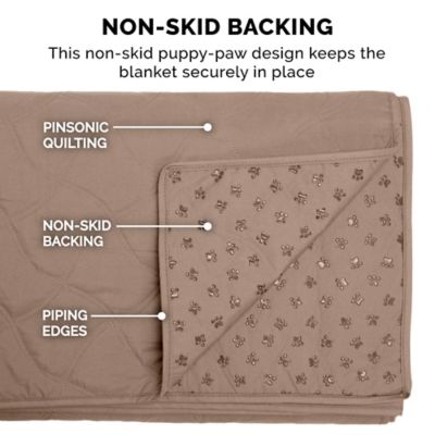 Image showing 5 th FurHaven Quilted Twill Waterproof Bed/Furniture Protector, Large