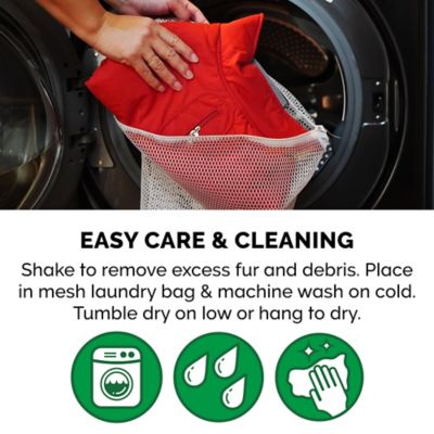 Image showing  Reversible Reflective Puffer Dog Coat