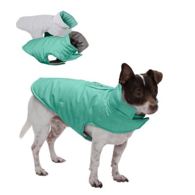 FurHaven Reversible Reflective Puffer Dog Coat