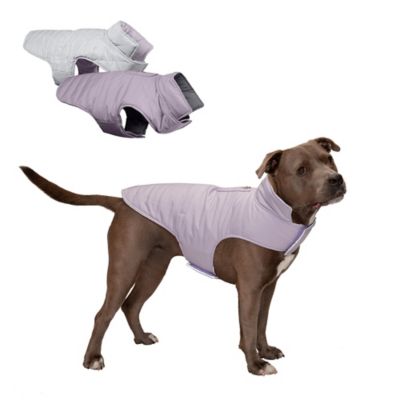 Image showing 0 th FurHaven Reversible Reflective Puffer Dog Coat