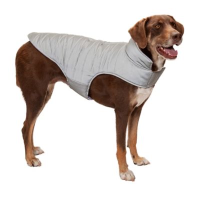 Image showing 1 th FurHaven Reversible Reflective Puffer Dog Coat