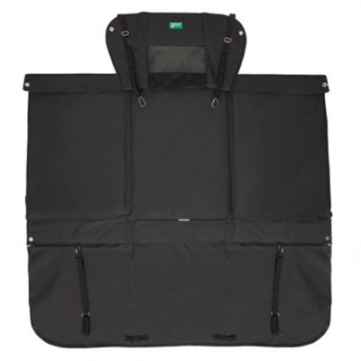 Image showing 7 th FurHaven Deluxe Car Barrier and Seat Protector with Carry Bag, Hard Base, 66 in. x 52.75 in., Black